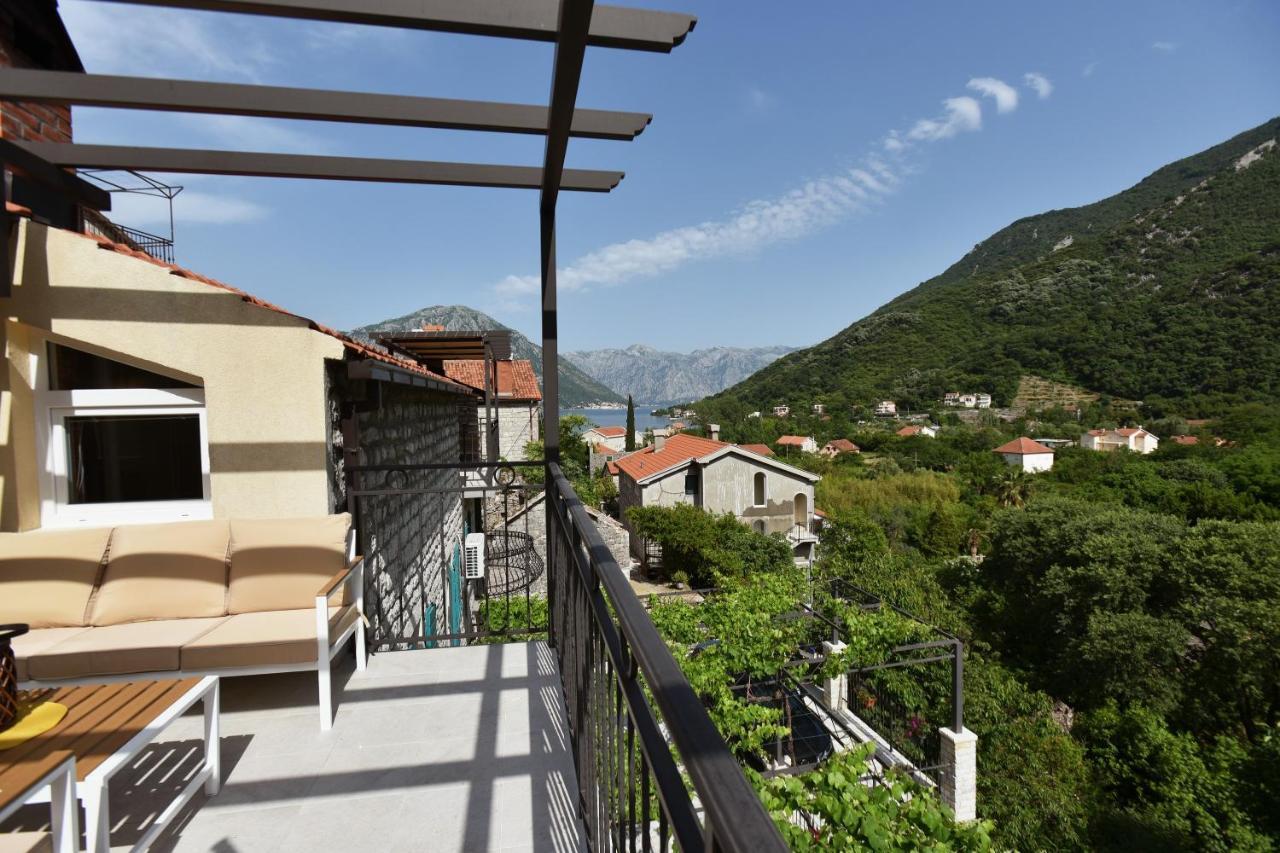 דירות קוטור Stone House Morinj מראה חיצוני תמונה